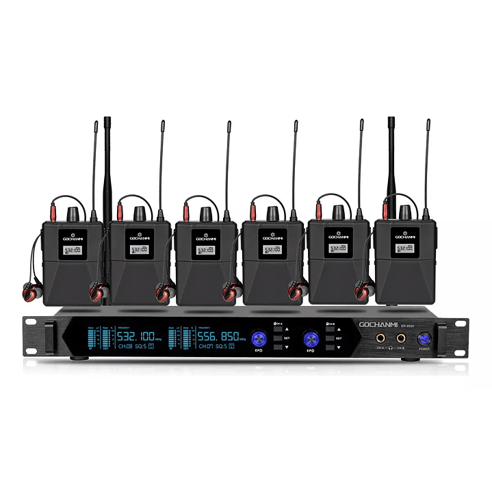 Gochanmi Er2020y Sistema De Monitoreo 2 Canales 6 Receptores 1