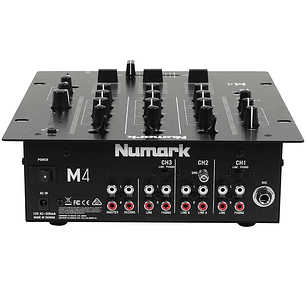 Mezclador Scratch De 3 Canales Para Djs M4 Black - Numark