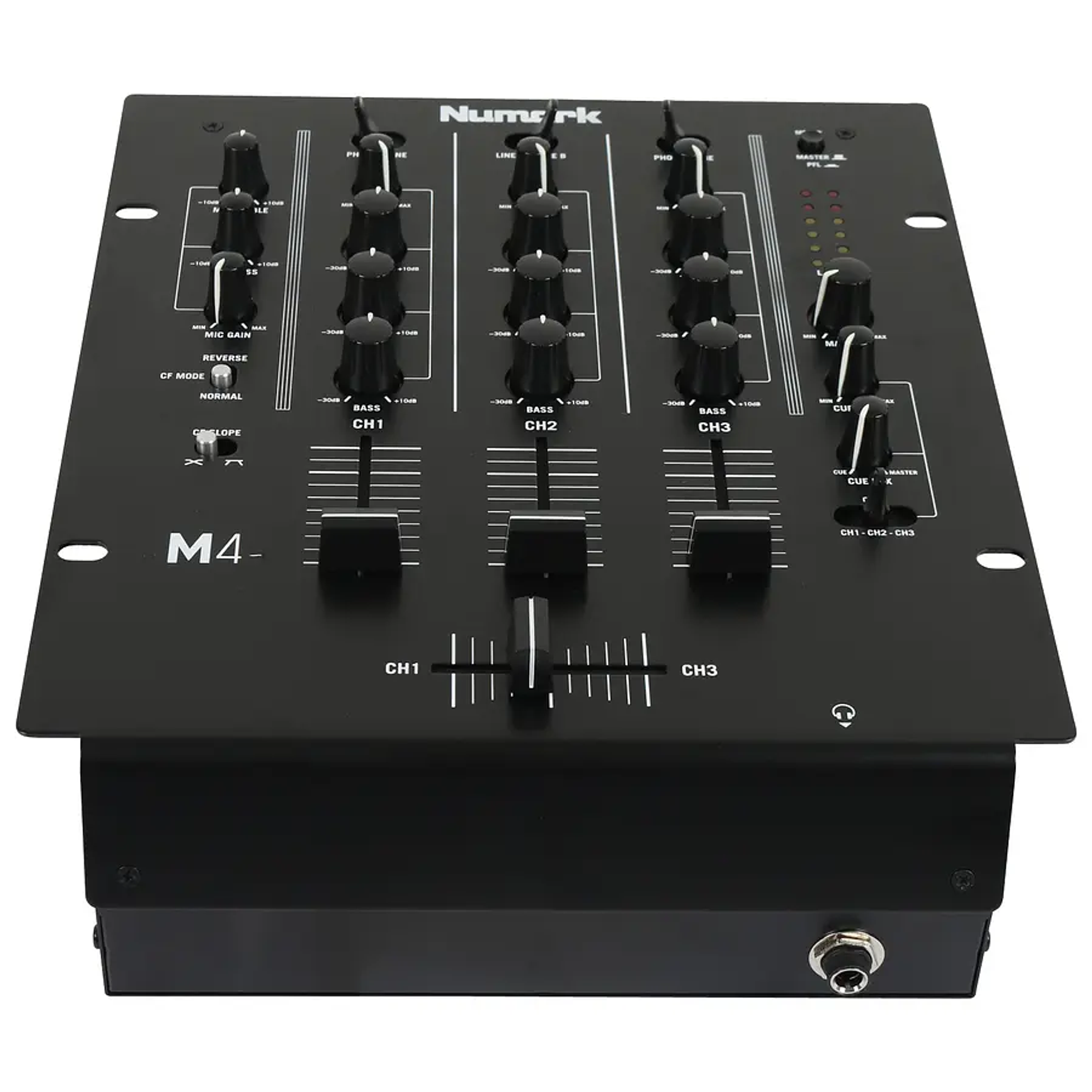 Mezclador Scratch De 3 Canales Para Djs M4 Black - Numark 3