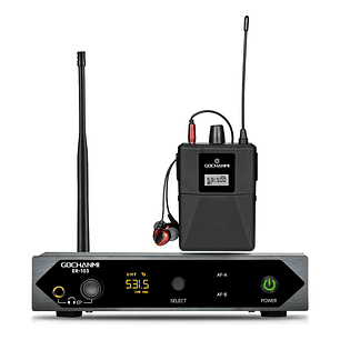 Sistema Monitoreo Gc Er103 De 1 Canal Inalambrico In Ear