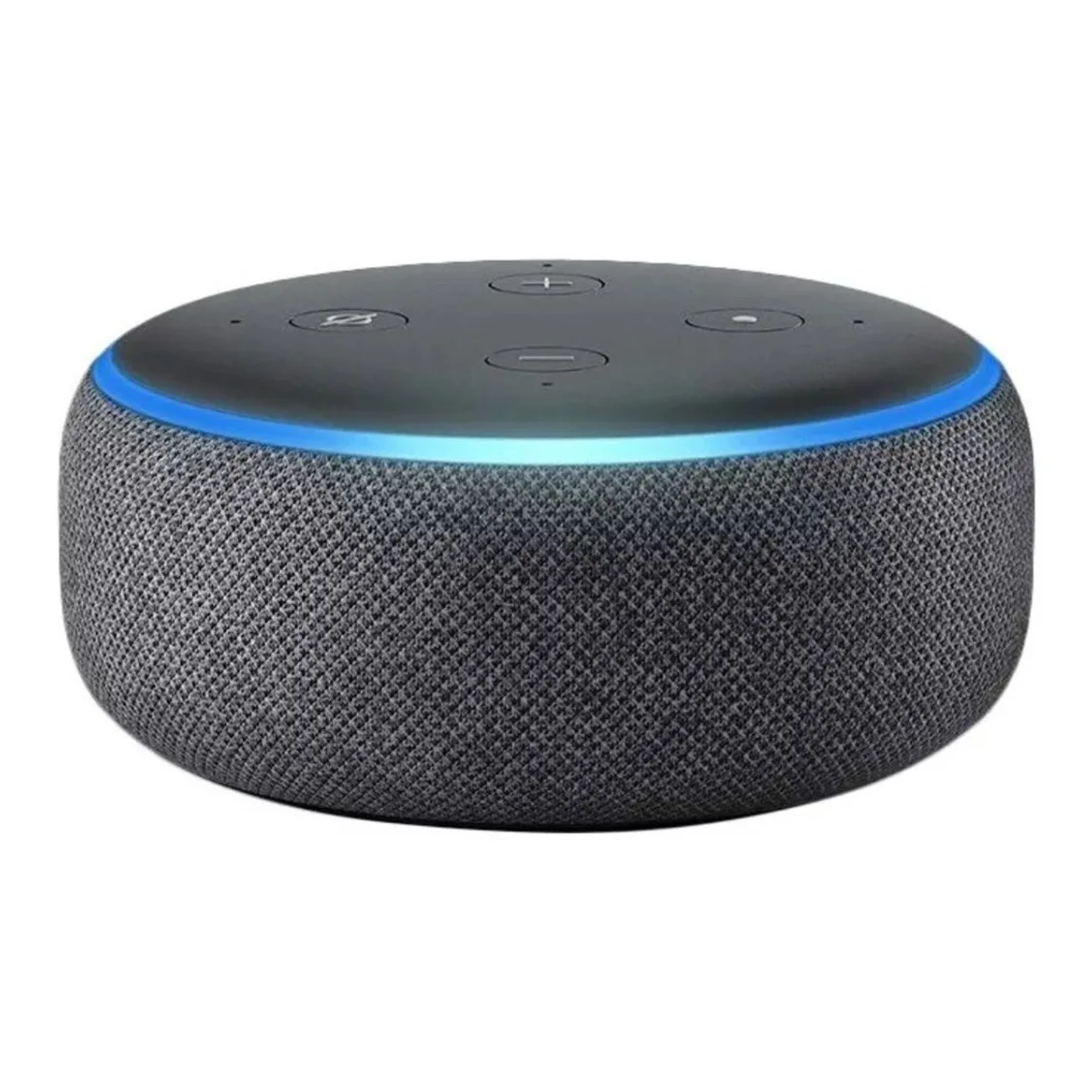 Amazon Echo Dot 3rd Gen con asistente virtual Alexa carbón 1