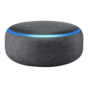 Amazon Echo Dot 3rd Gen con asistente virtual Alexa carbón