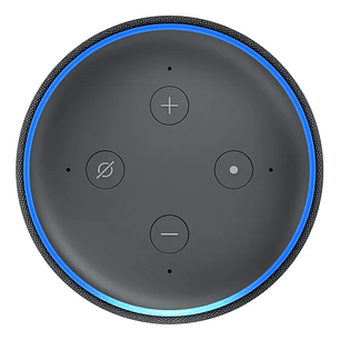 Amazon Echo Dot 3rd Gen con asistente virtual Alexa carbón
