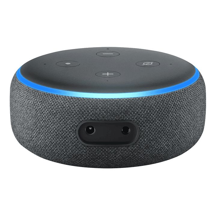 Amazon Echo Dot 3rd Gen con asistente virtual Alexa carbón 3