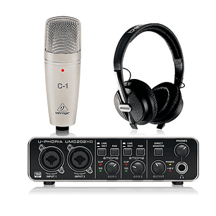 U-PHORIA STUDIO PRO BEHRINGER SIT GRABACION