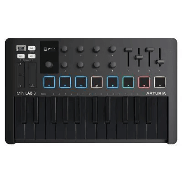 Arturia Minilab 3 Deep Black - Controlador MIDI 1