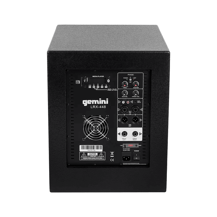 Gemini LRX448E Sistema Audio de Columna 3