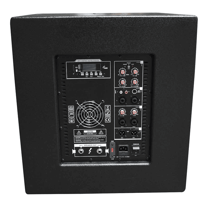 SIST. ARRAY SUB18+8 SATS 700W RMS 2000W MAX. C/ATRIL CIP VORTEX CAR188BT 2