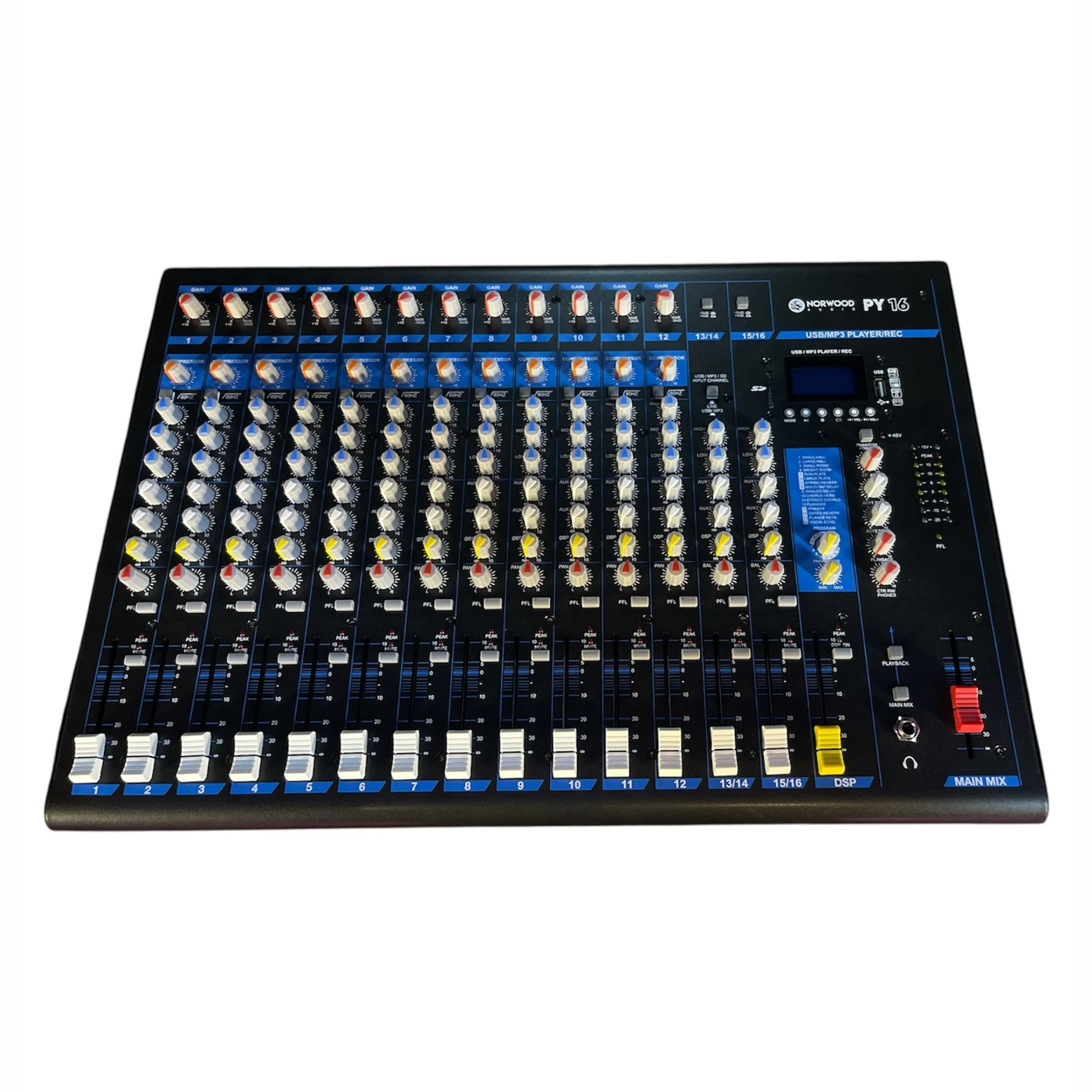 Norwood PY16 Consola de Audio Análoga 1