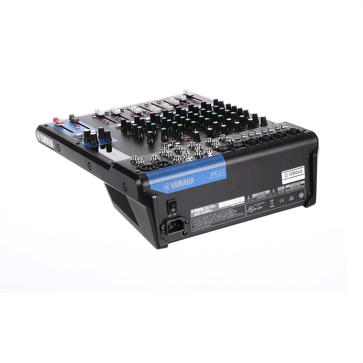 Mixer análogo de 12 canales con efectos y USB MG12XU – Yamaha 2