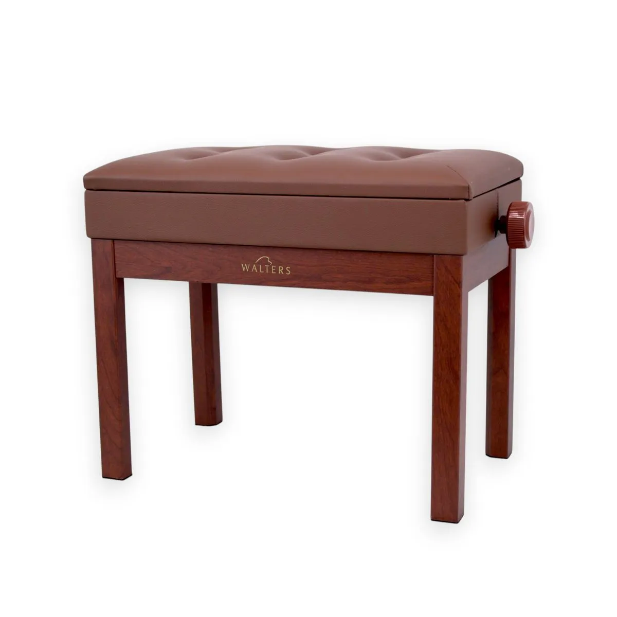 Sillín de piano Walters ajustable Walnut