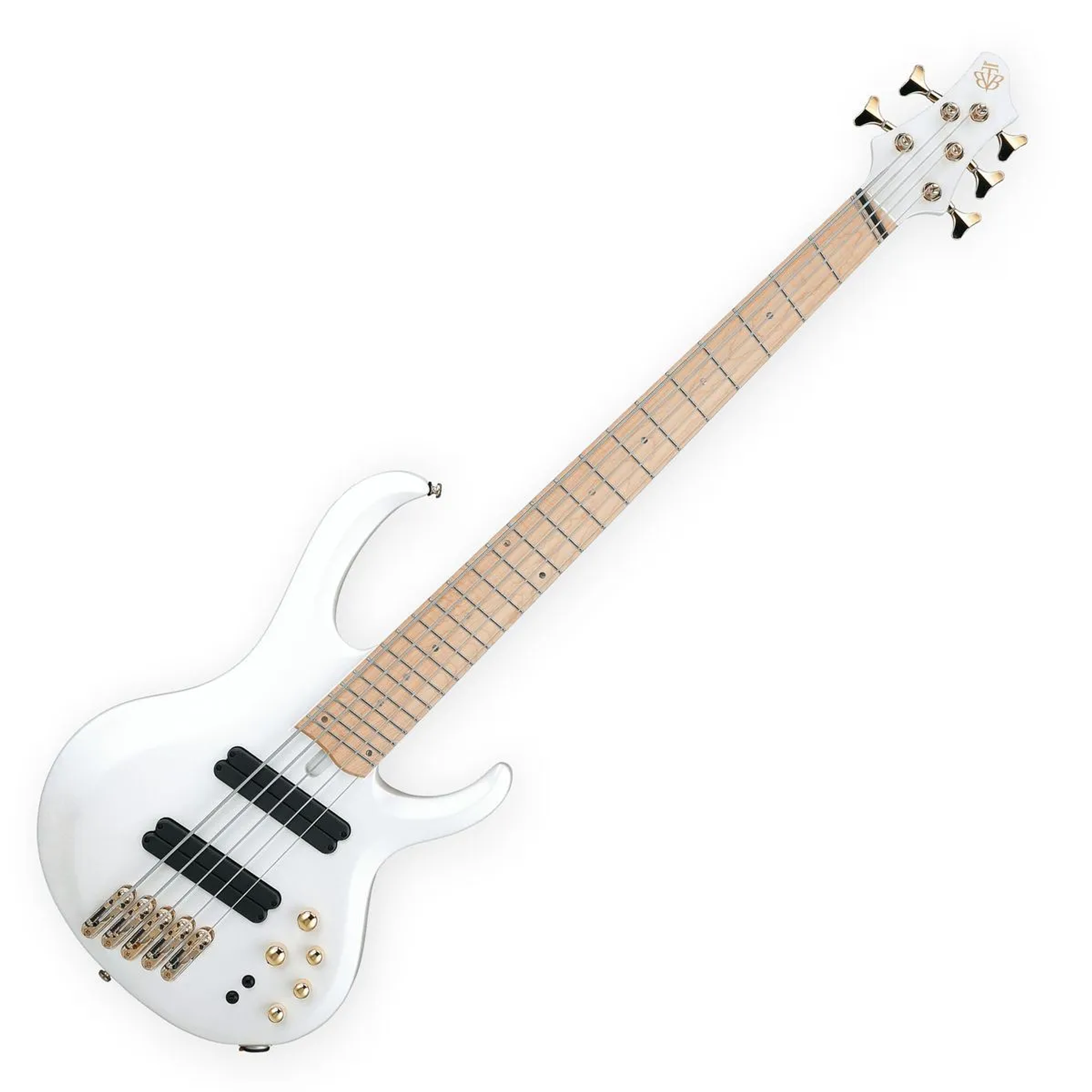 Bajo eléctrico Ibanez BTB605MLM 5 cuerdas – Pearl White Matte 1