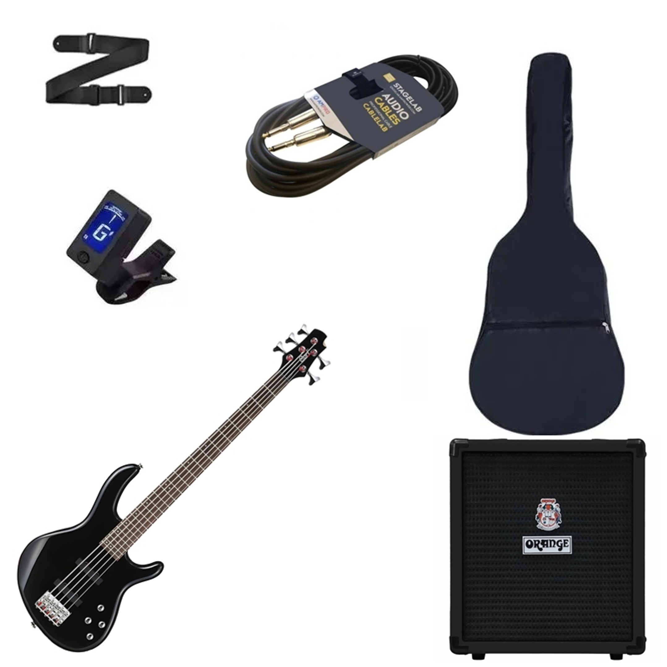 Pack de bajo 5 Cuerdas Cort 1