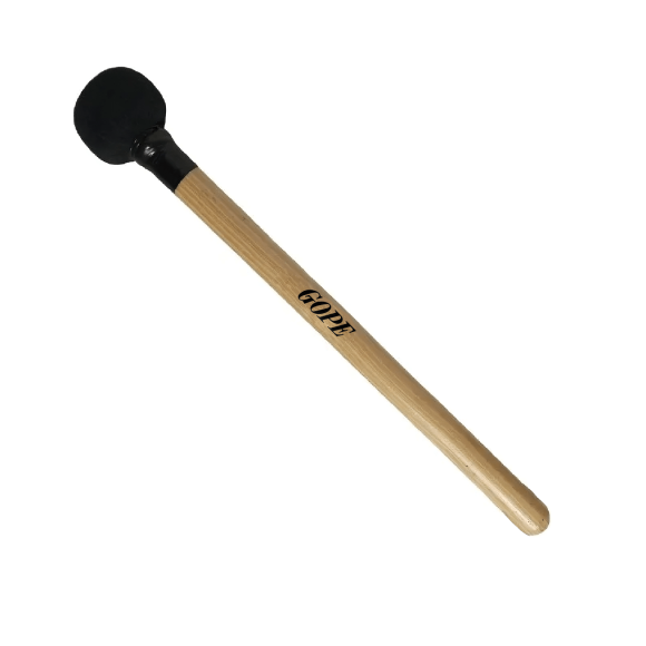 Gope Baqueta larga de madera para surdo con punta acolchada