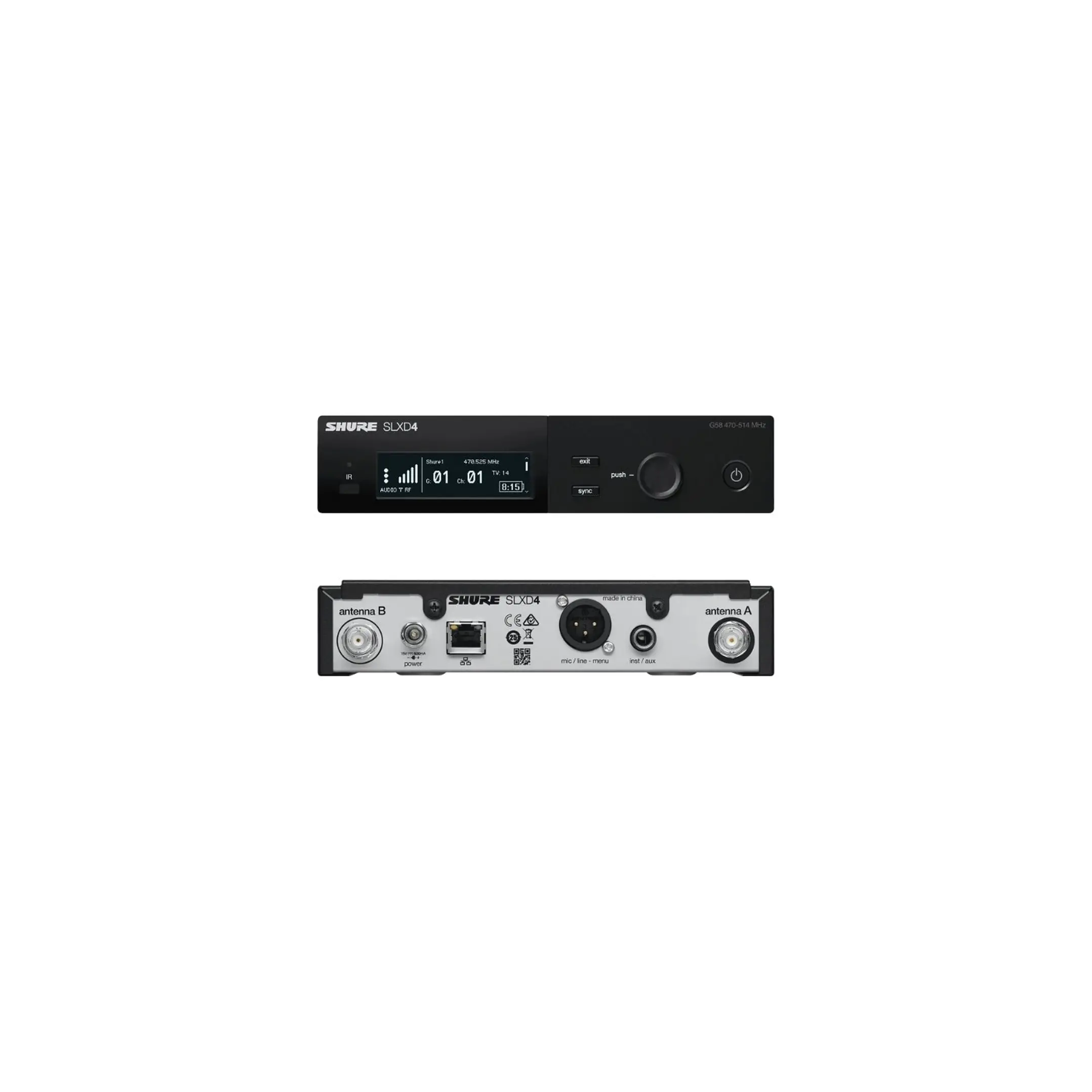 Microfono Inalambrico Mano Shure SLXD24/SM58-G58 2