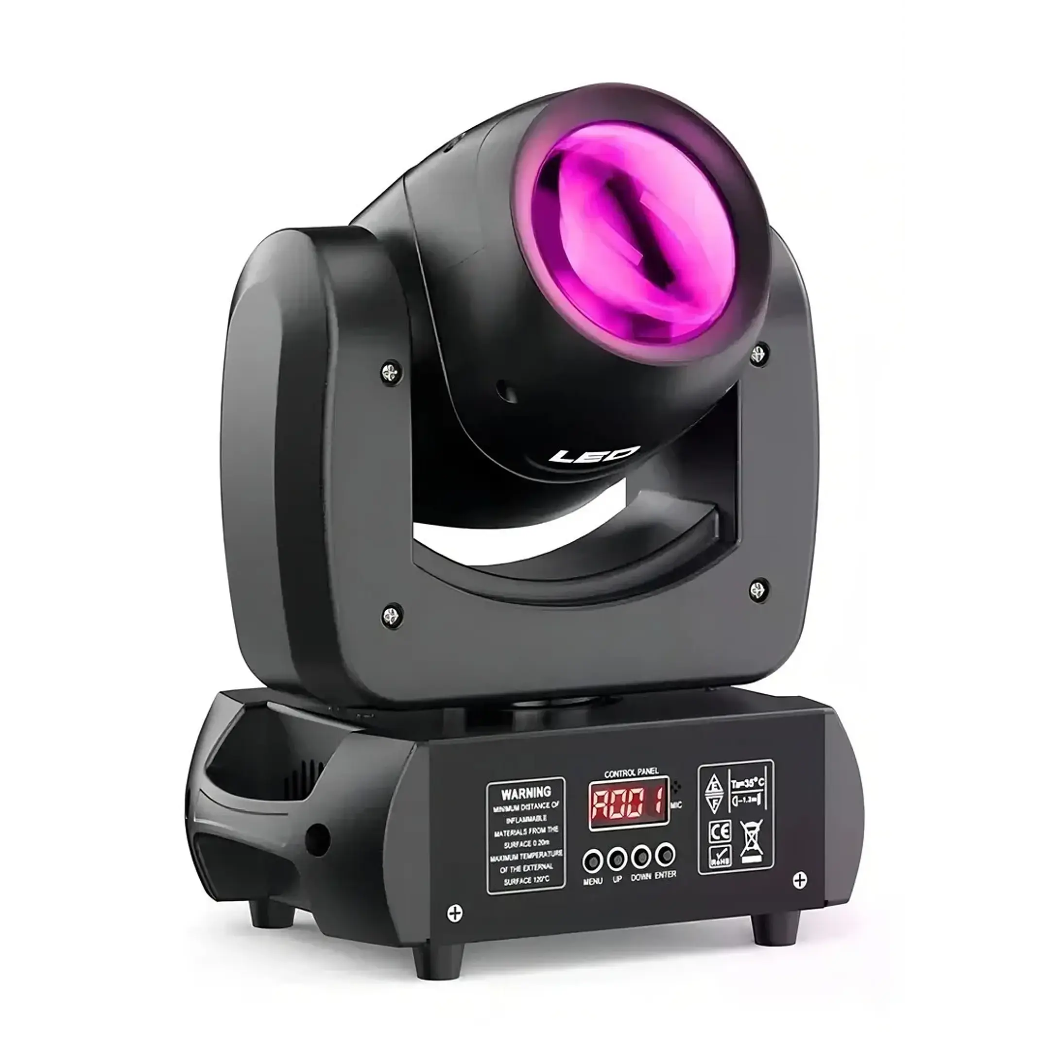 kit*6 Cabeza Móvil Luz Prisma 130w + Interfaz DMX Basic 1