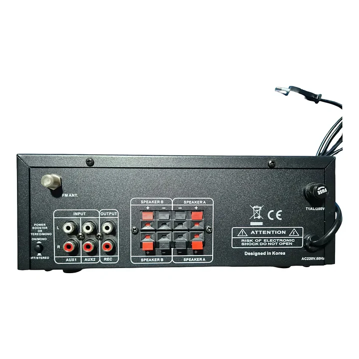 Amplificador De Audio w 200rms 2