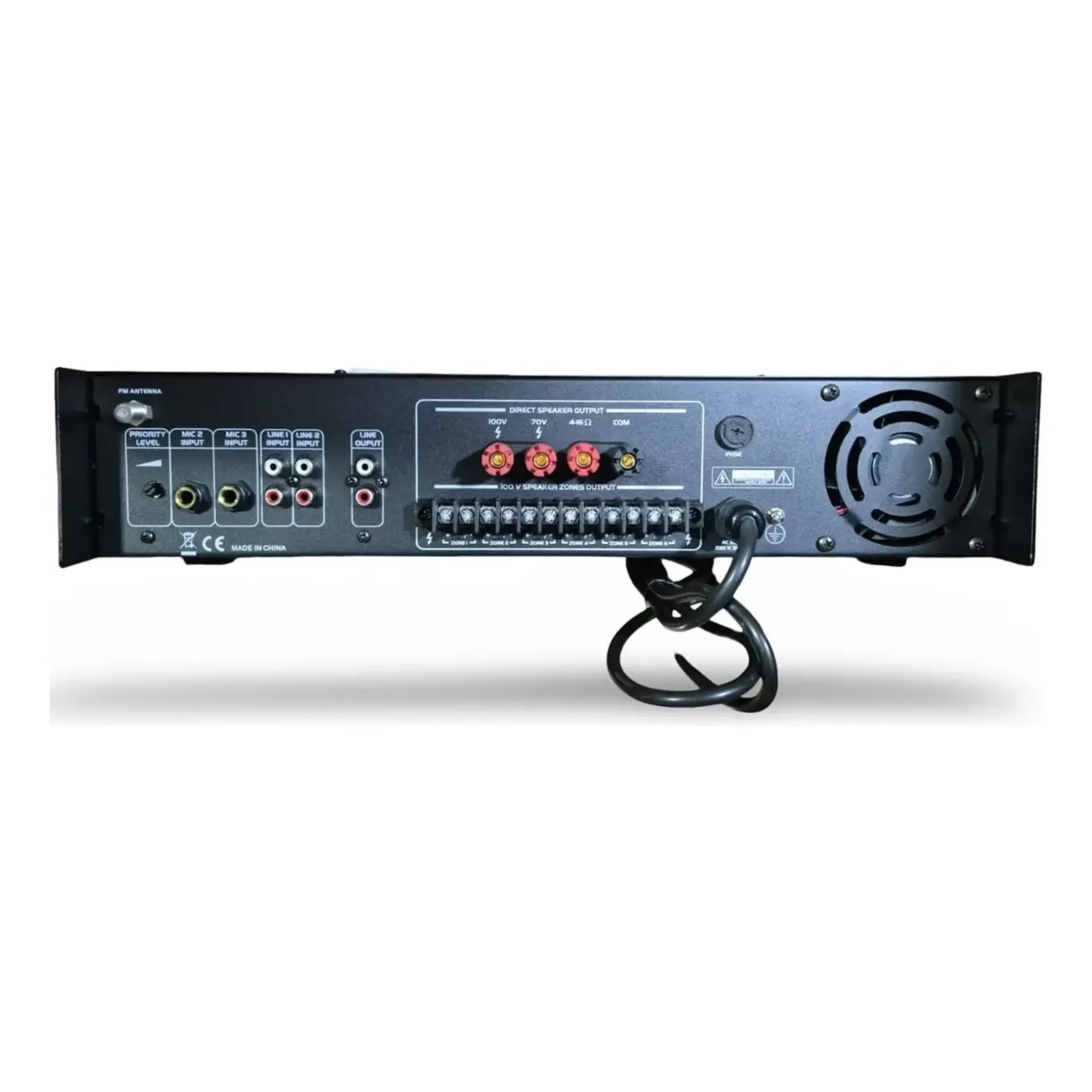 Amplificador De Audio Pa-250bc 250w 2