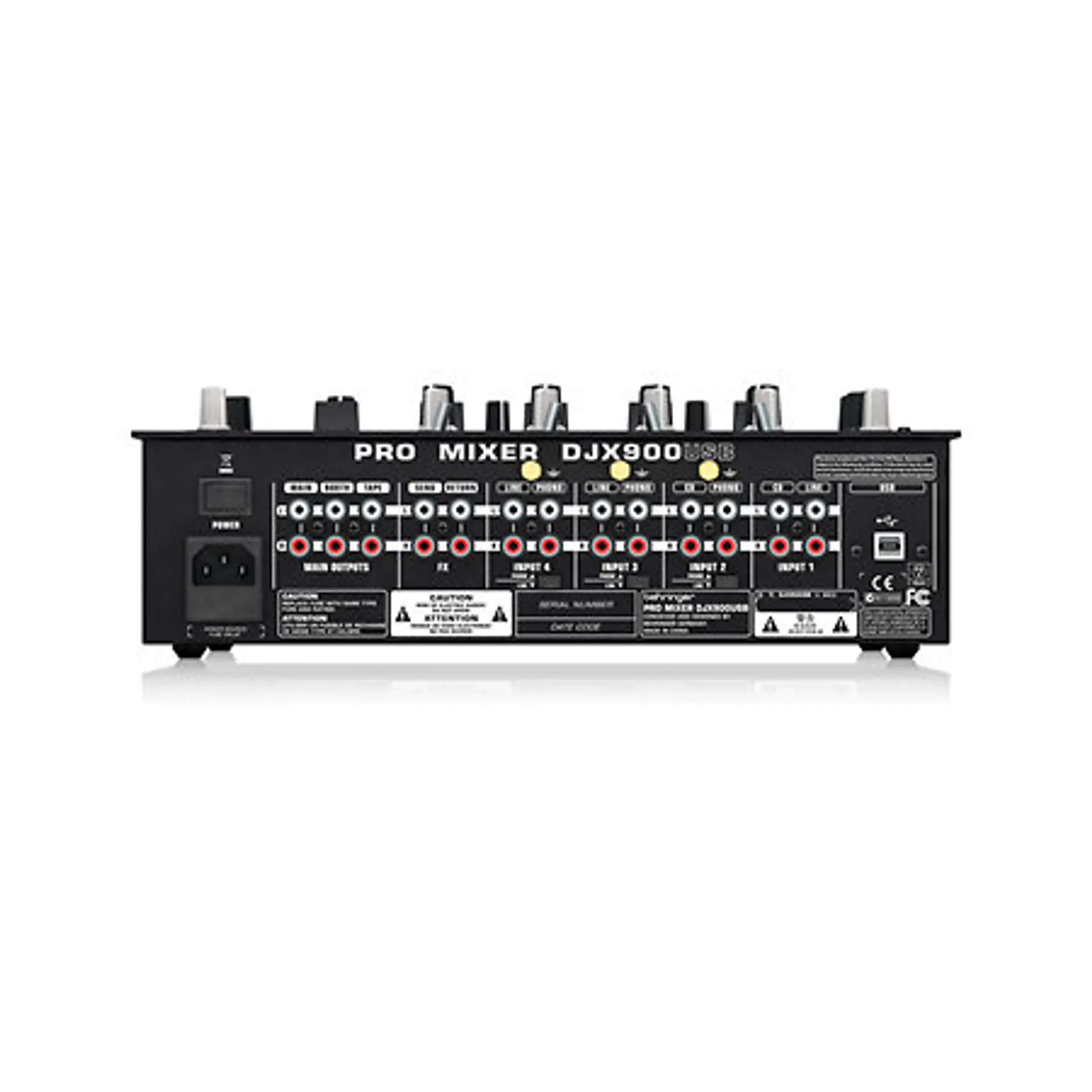 MEZCLADOR DJ Behringer DJX900USB 4ch 2