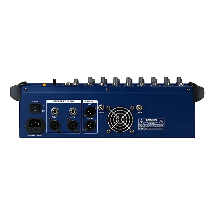 Consola Power Mixer De 8 Canales 2