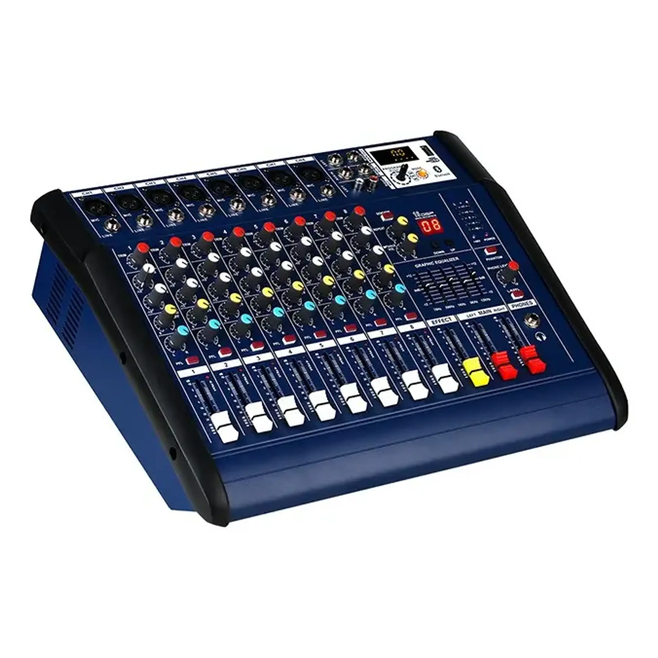 Consola Power Mixer De 8 Canales 1