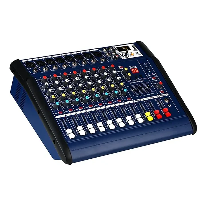 Consola Power Mixer De 8 Canales 1