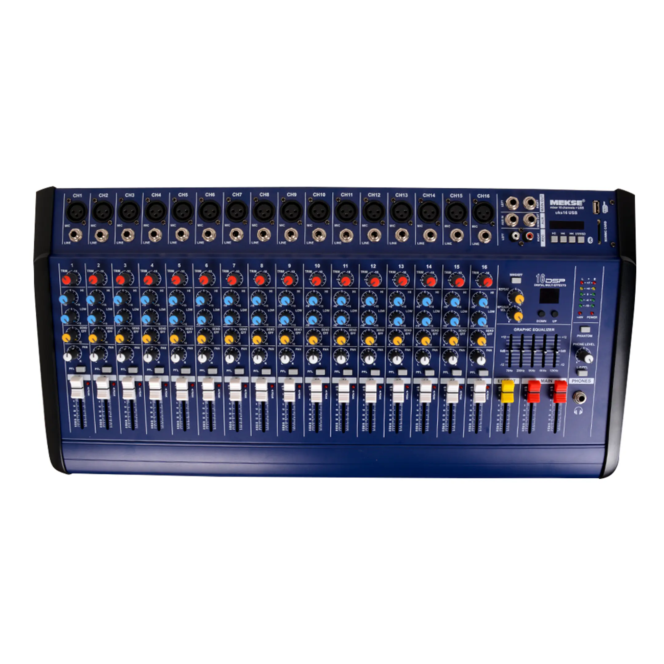 CONSOLA POWER MIXER 16CH 3