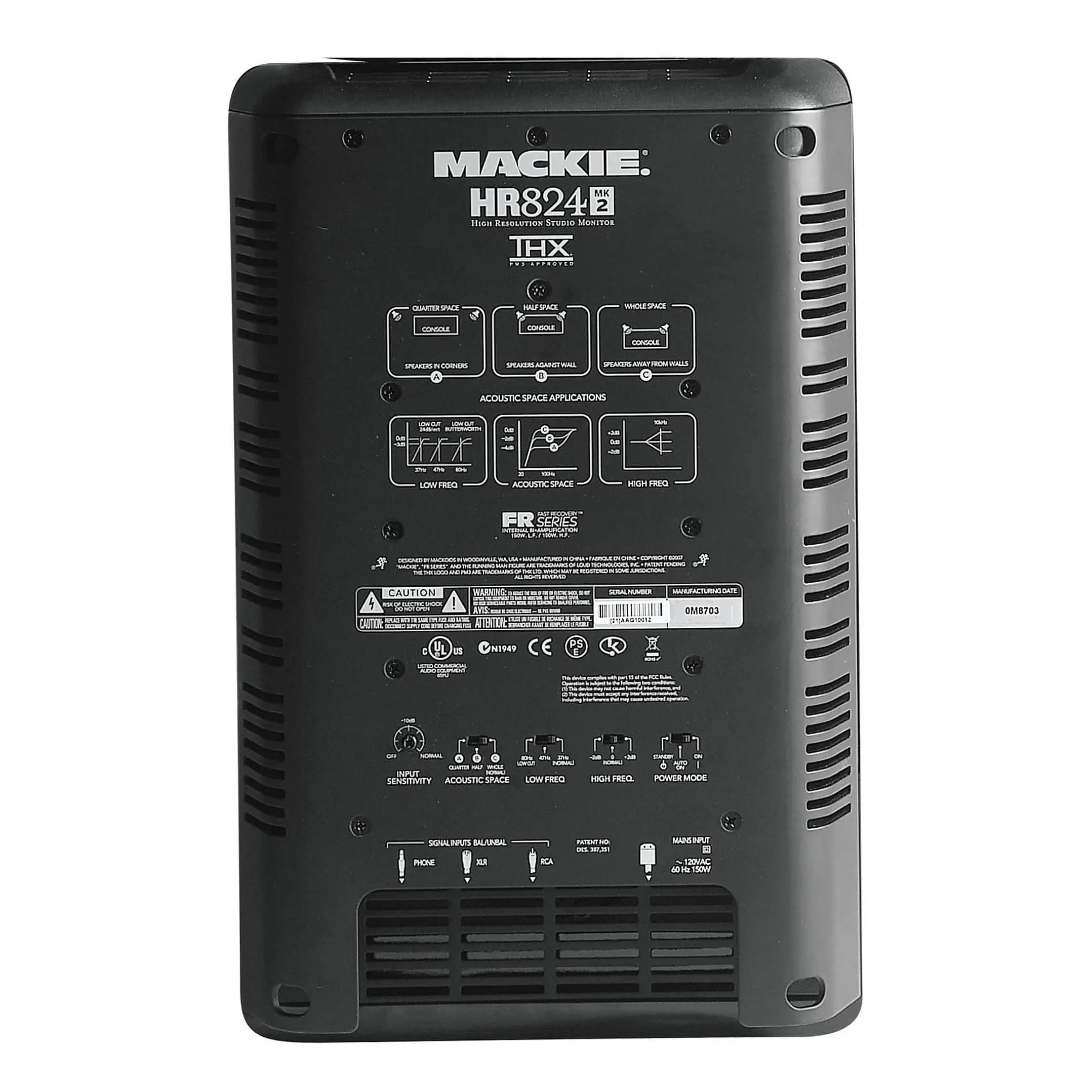 Mackie HR824, Monitor de Estudio Activo 8