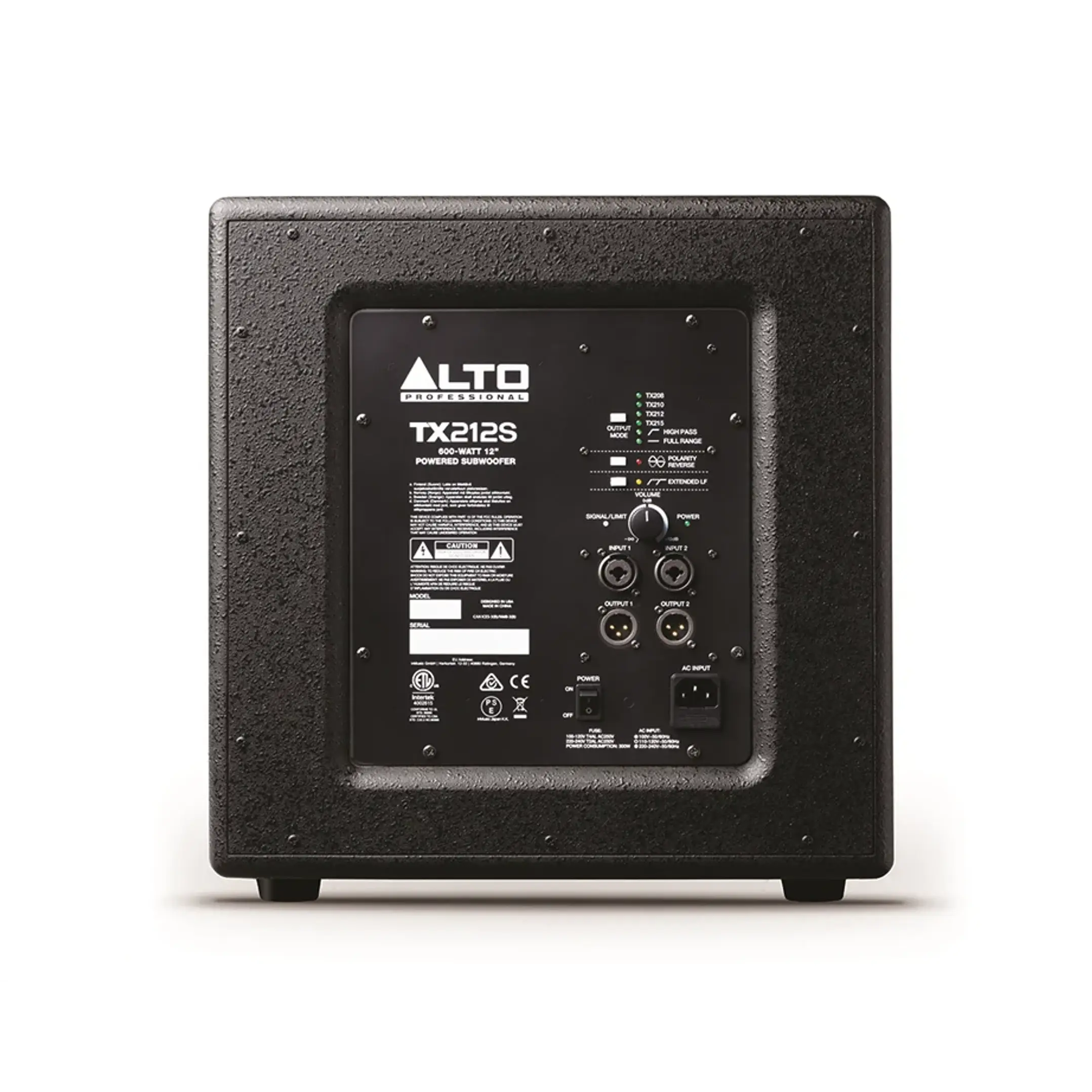 SUB BAJO ACTIVO ALTO TX212S (900 W) 2