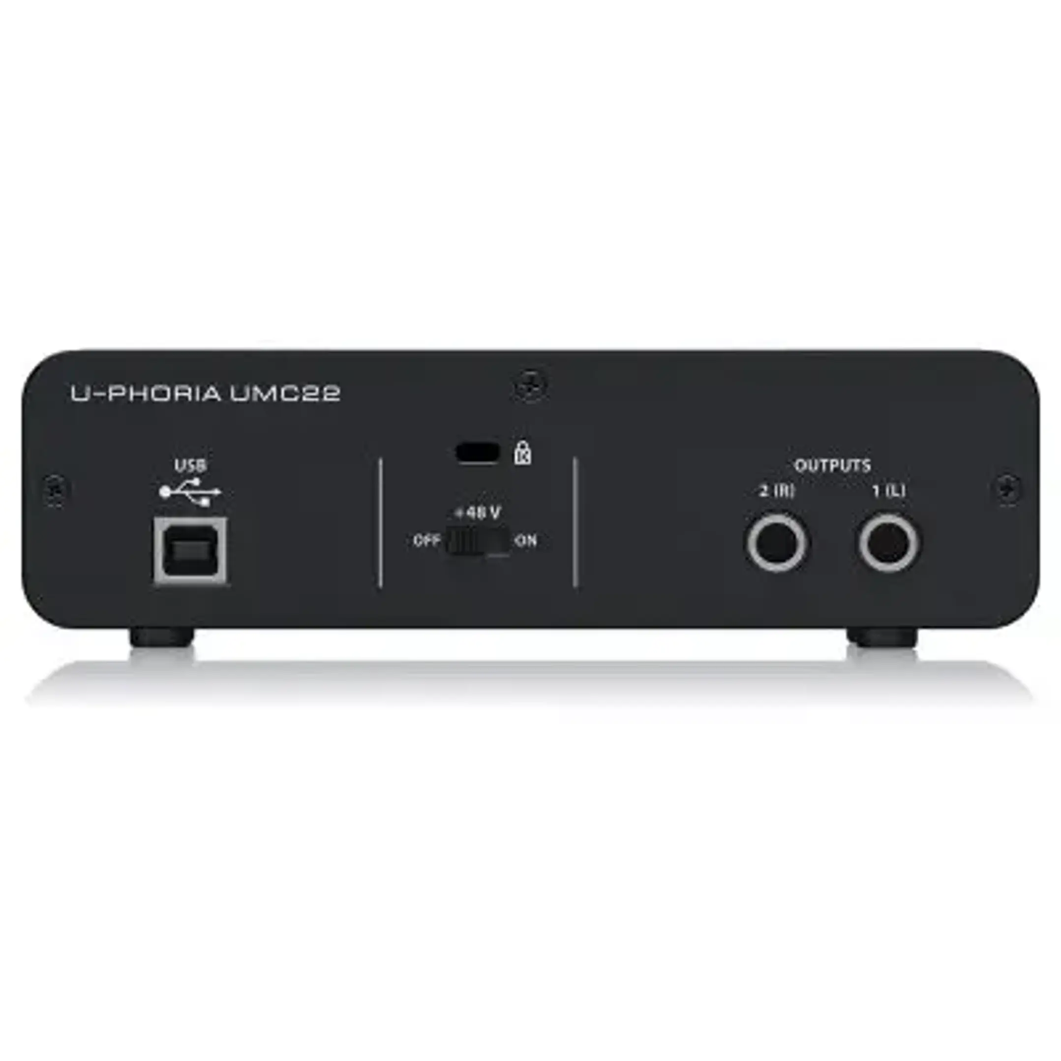 Behringer U-Phoria UMC22 – Interfaz de Audio 2