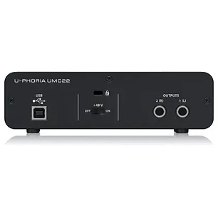 Behringer U-Phoria UMC22 – Interfaz de Audio