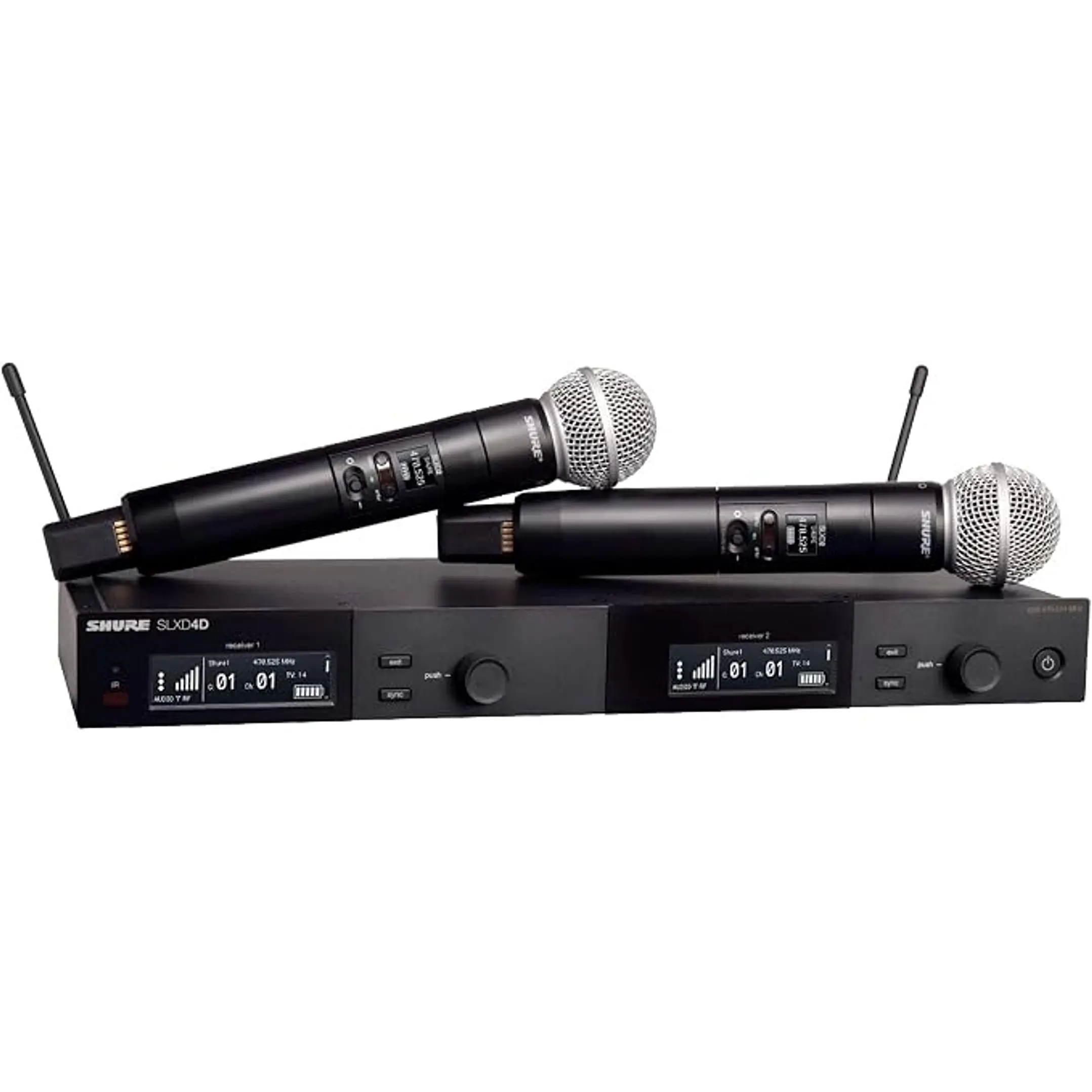 Shure SLXD24D/SM58 Dual Channel Digital 1