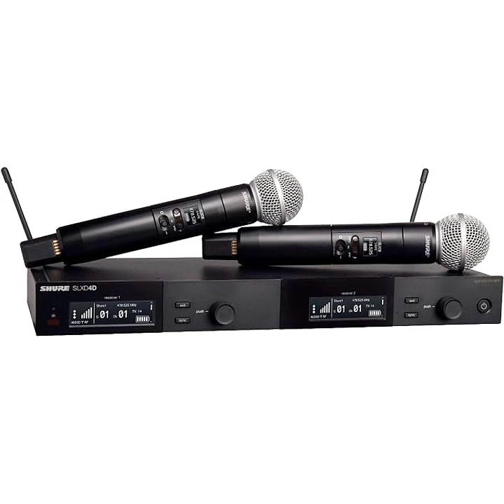 Shure SLXD24D/SM58 Dual Channel Digital 1