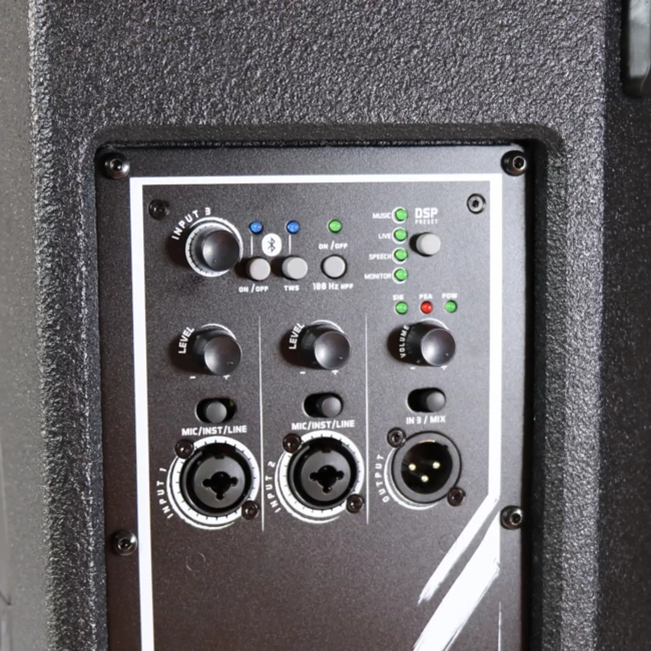 Caja activa de 10 MADERA VMR TOUR10-DSP 3