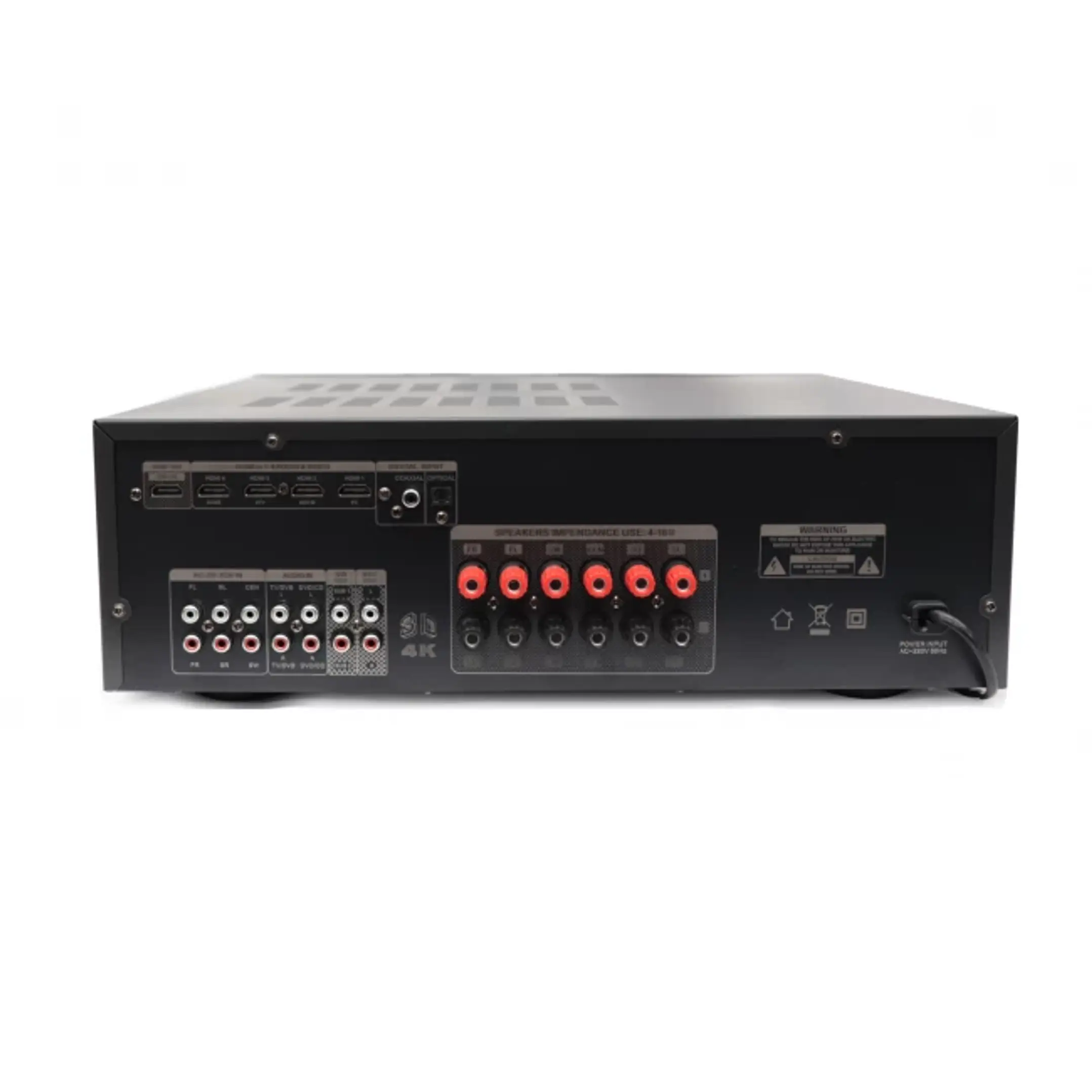 RECEIVER AMPLIFICADOR HI FI PRO 5.1 375W 2