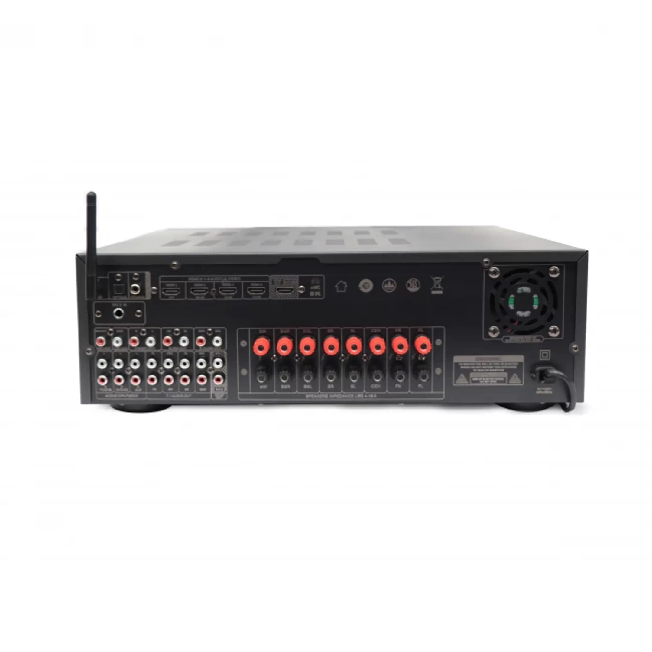 RECEIVER AMPLIFICADOR HI FI PRO 7.1 1110W 2