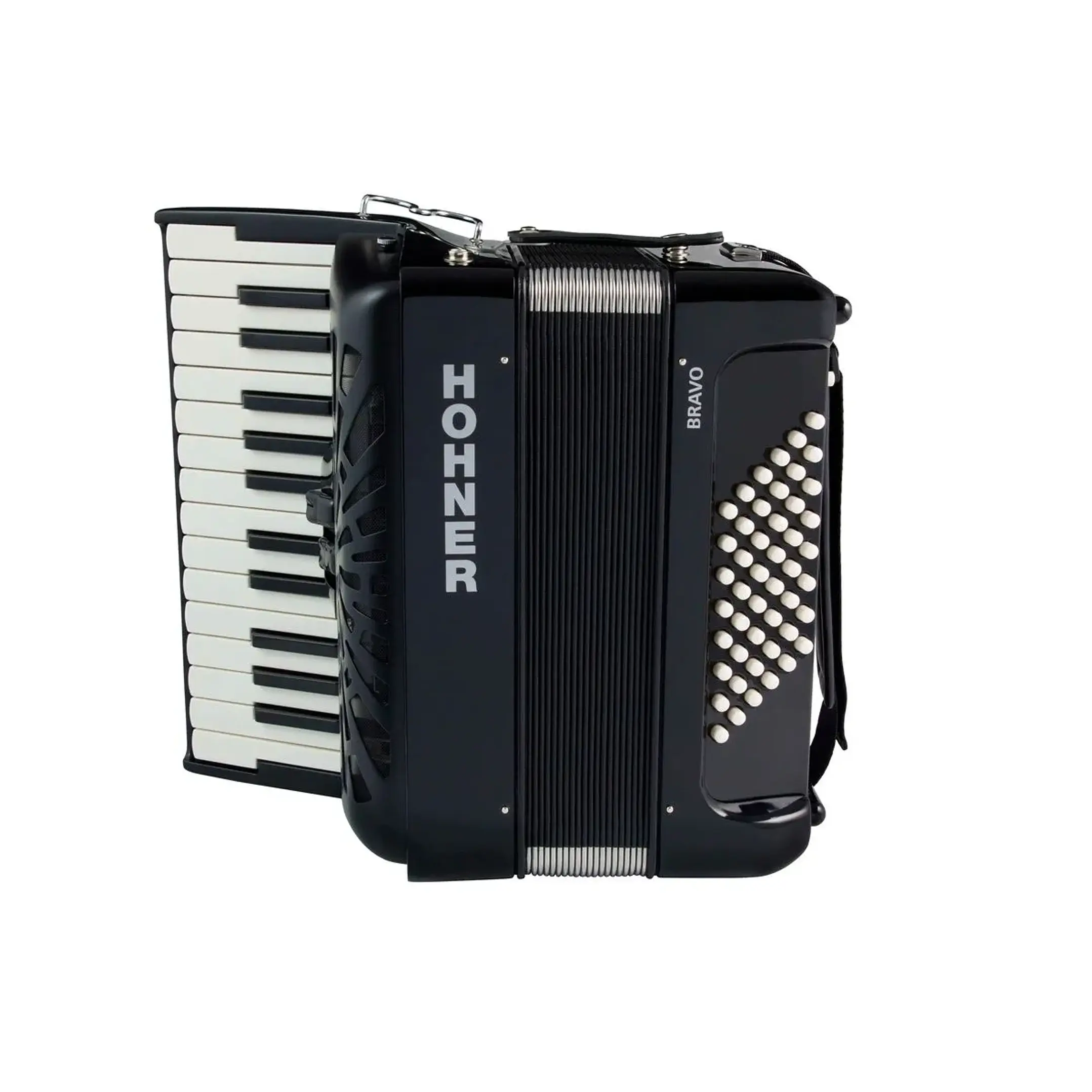Acordeón Hohner Bravo II 48 A16522 - Black 1