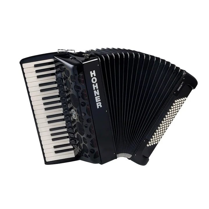 Acordeón Hohner Amica Forte 96 A38221 - Black 1