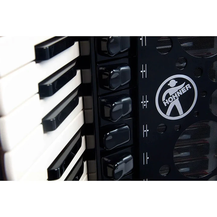 Acordeón Hohner Amica Forte 96 A38221 - Black 2