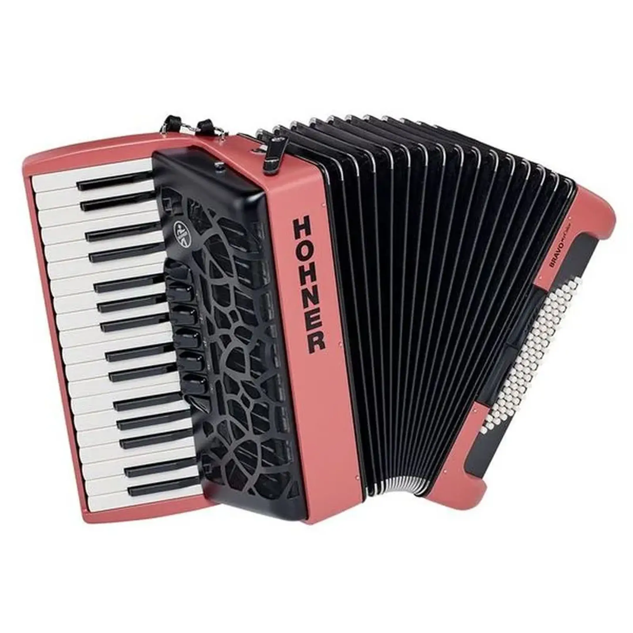 Acordeon Hohner Bravo My Color III 72 A166193 - Fire 1