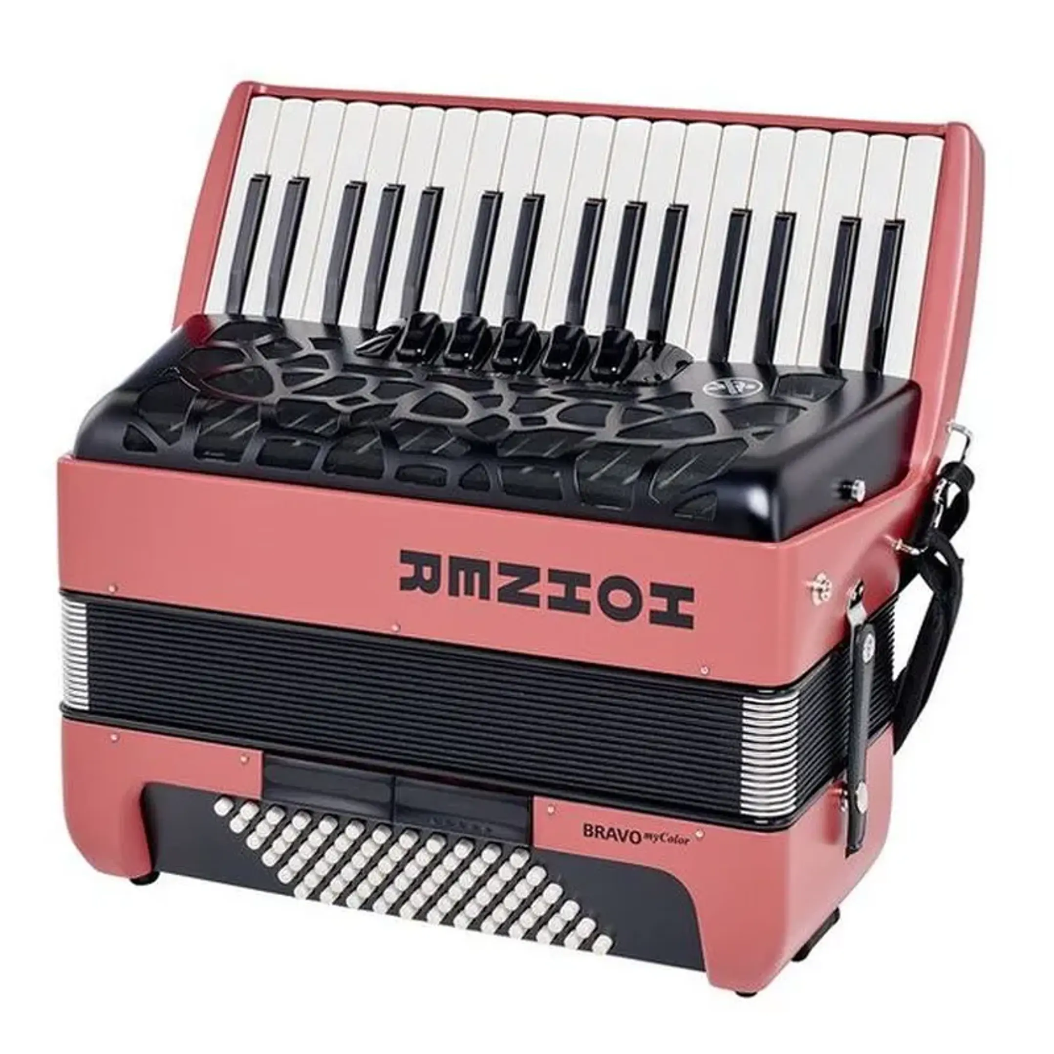 Acordeon Hohner Bravo My Color III 72 A166193 - Fire 2