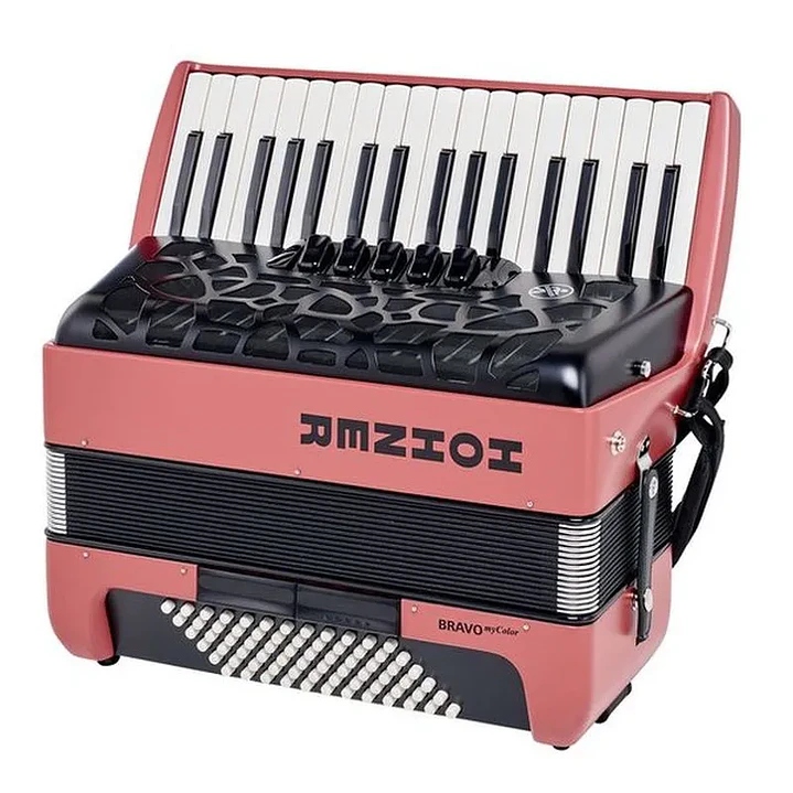 Acordeon Hohner Bravo My Color III 72 A166193 - Fire 2