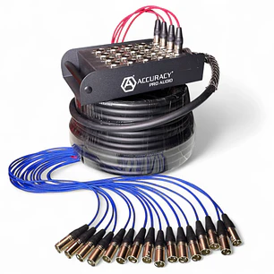 Accuracy Pro Audio Cable Multipar 16x4 30 mts