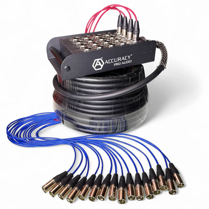 Accuracy Pro Audio Cable Multipar 16x4 30 mts 1