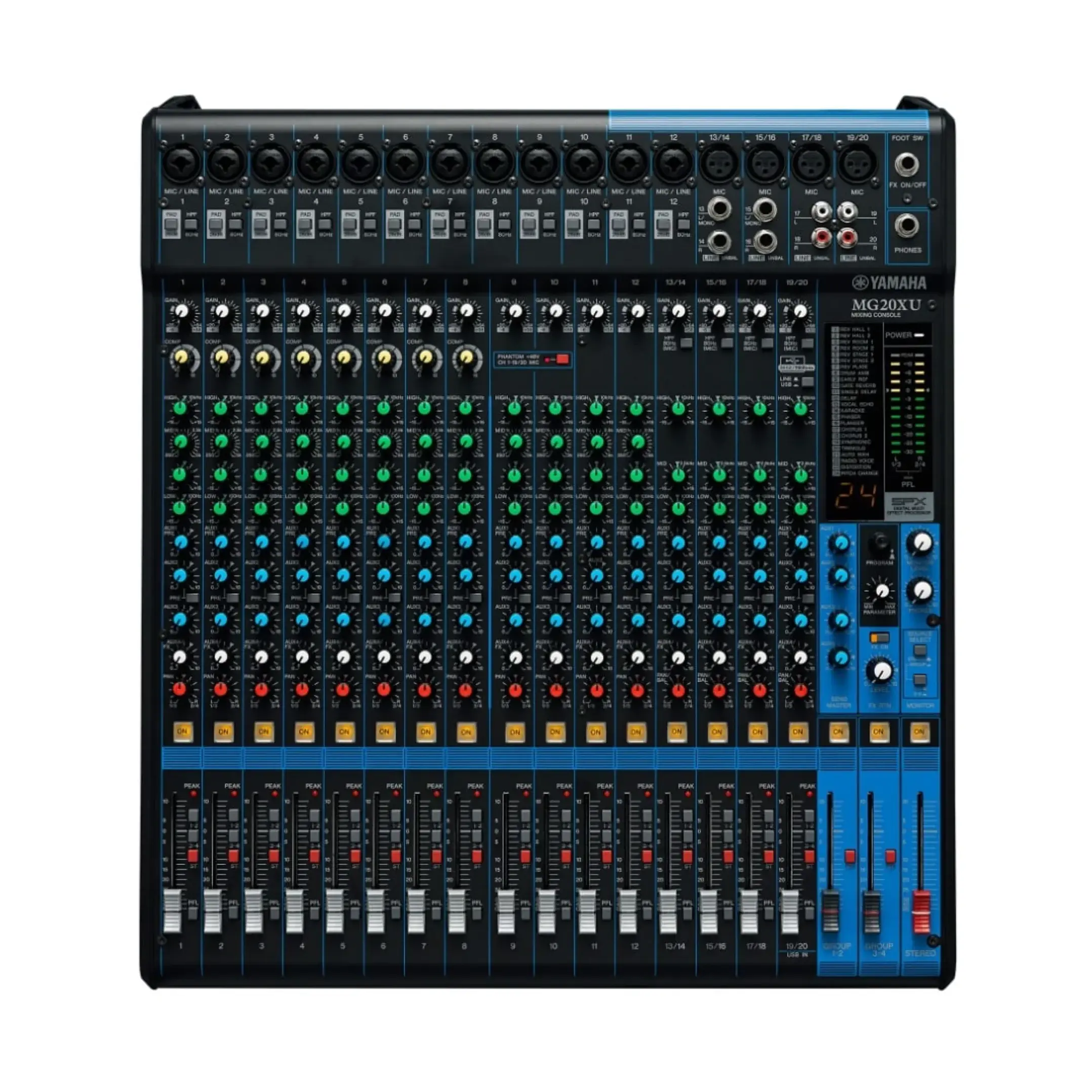 Consola de Audio Análoga Yamaha MG20XU  1
