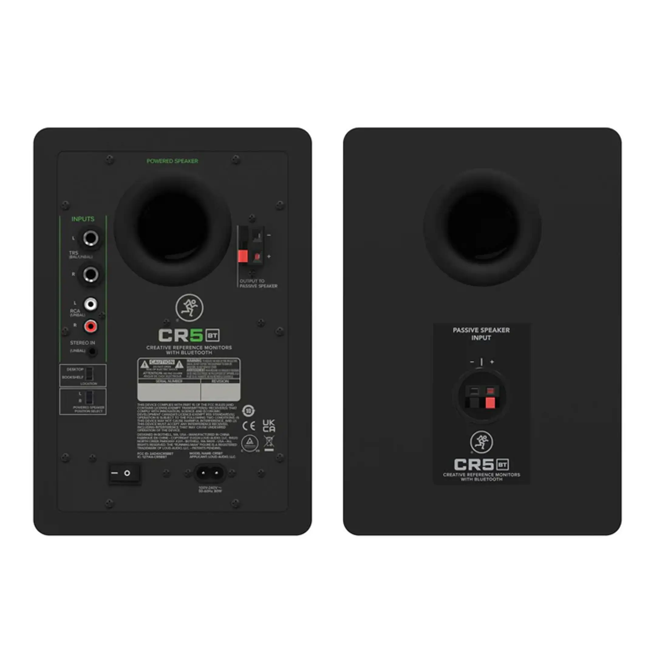 PAR DE MONITORES DE ESTUDIO MACKIE CR5BT 2