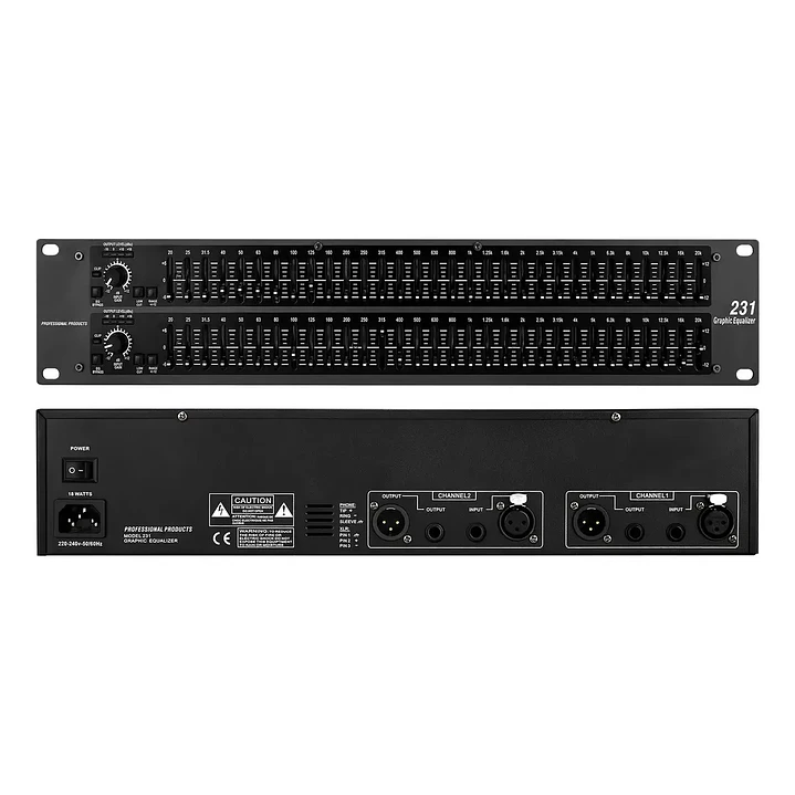 EQ-231 ECUALIZADOR ST. 2 X 31 BANDAS  1