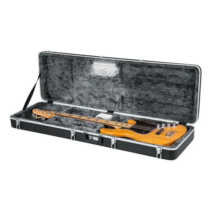 Gator Gc-bass-led Estuche Rígido C/luz Led P/bajo Eléc Blk 1