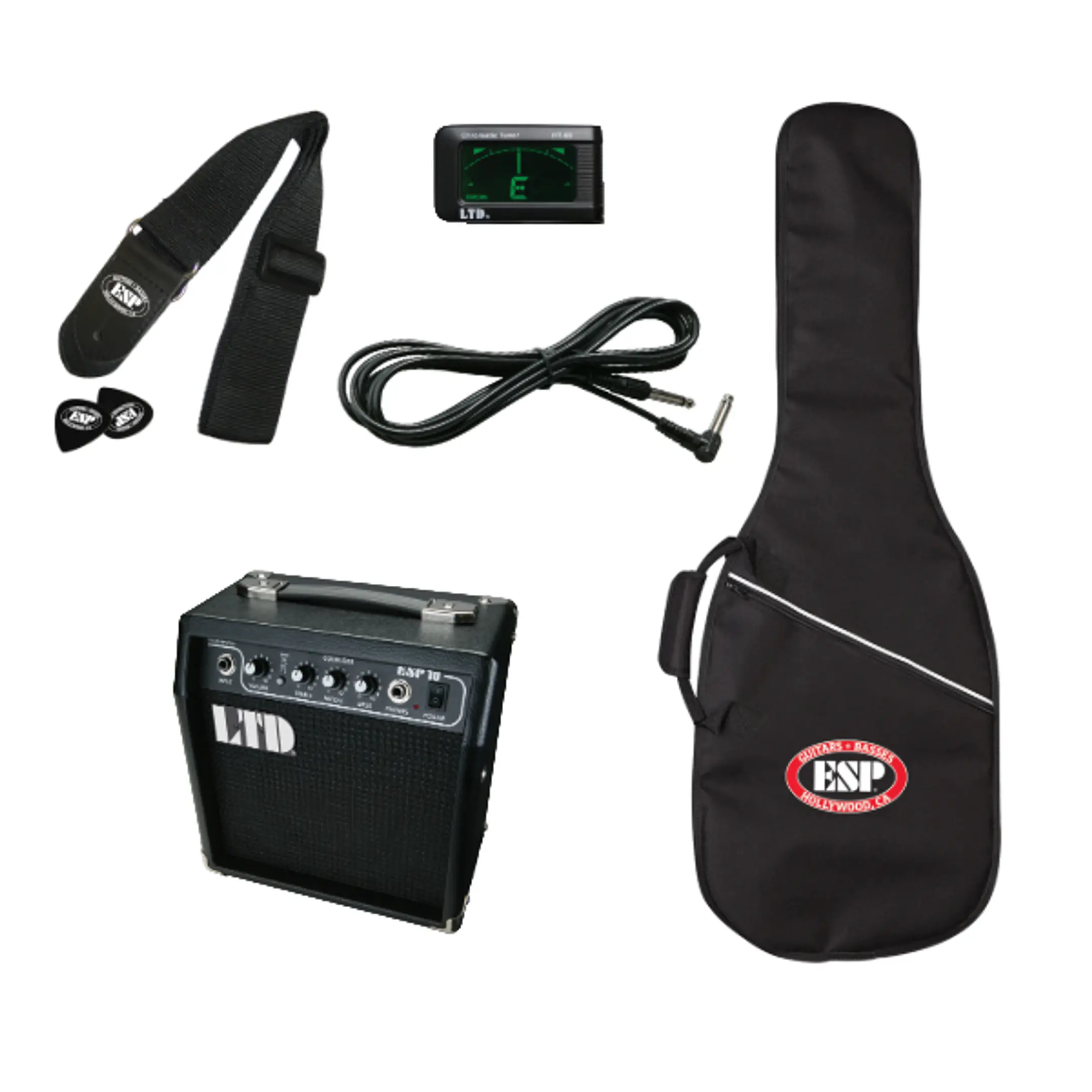 ESP LTD B Series Bass Pack Black Satin – Pack Bajo Eléctrico 2