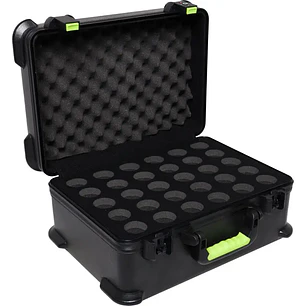 GATOR ESTUCHE PARA 30 MICRÓFONOS CON CABLE TSA SH-MICCASE30